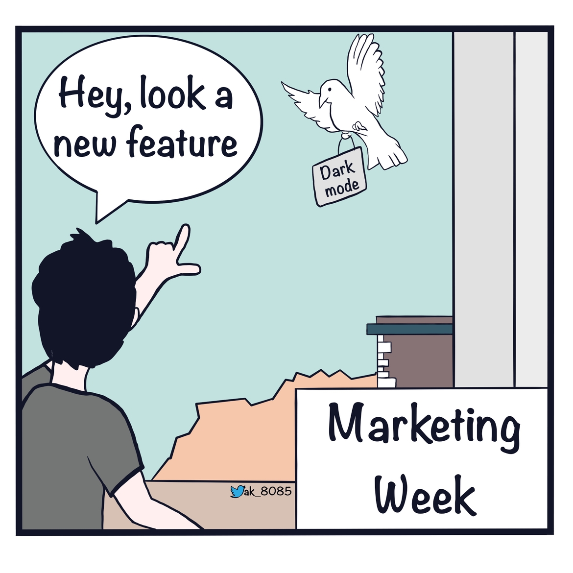 There are many distractions in a marketing week!!